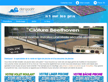 Tablet Screenshot of distripool.fr